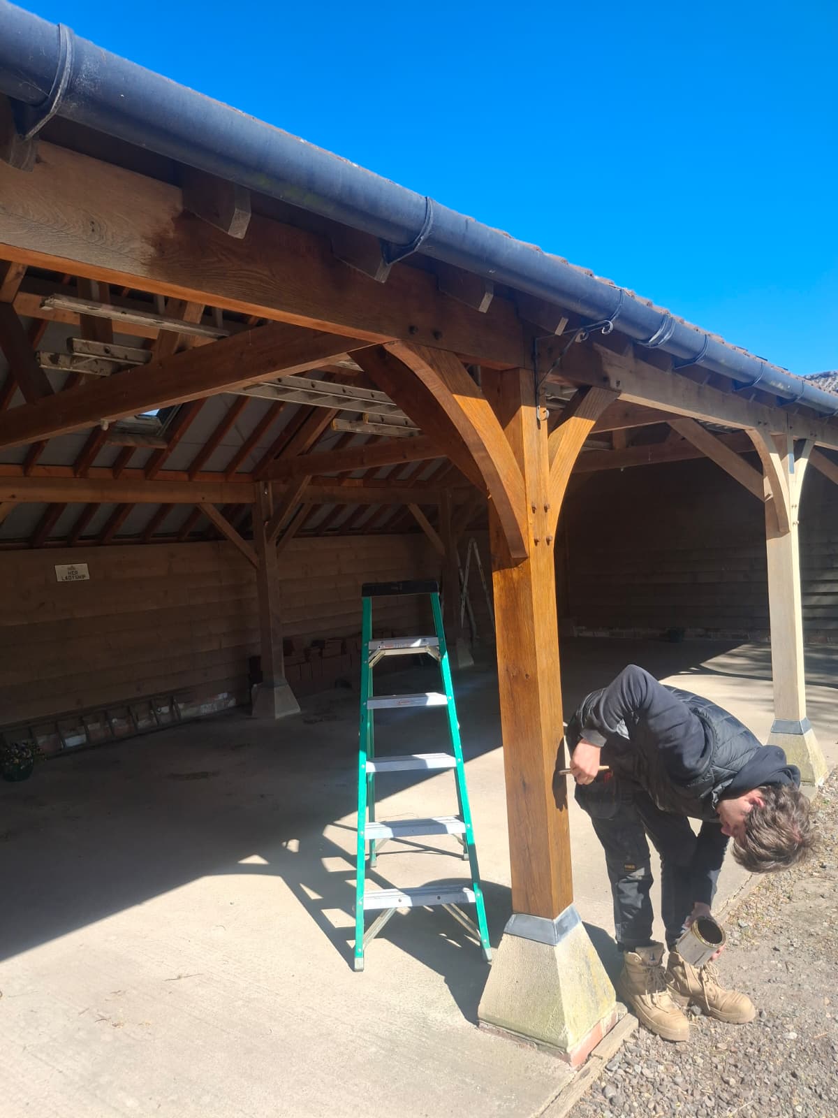 Oak Door Re-oiling